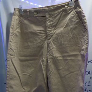 Bandolino Denim Khaki Capris Size 14